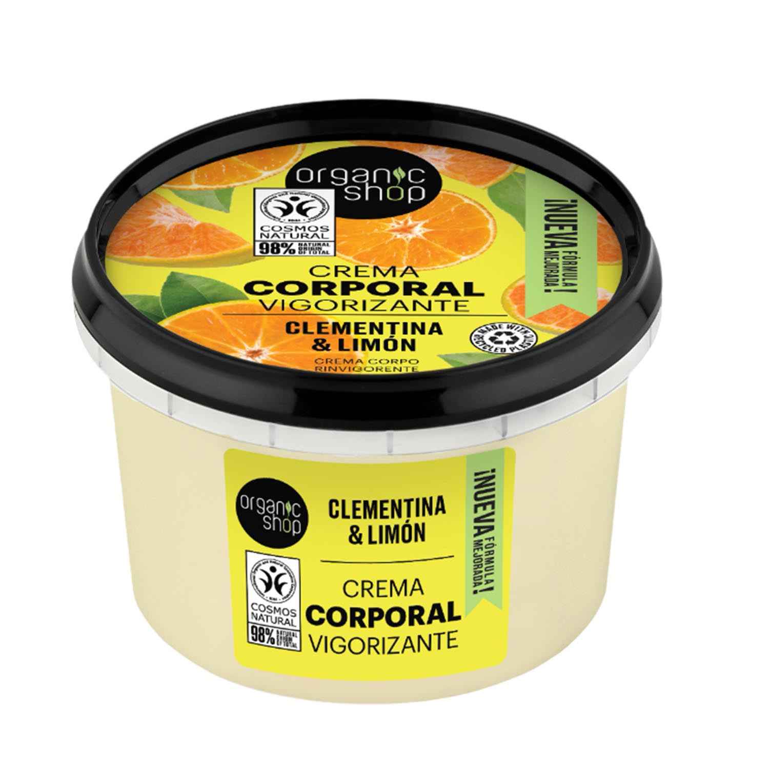 Organic Shop Clementina Creme Corporal Vigorizante 250Ml